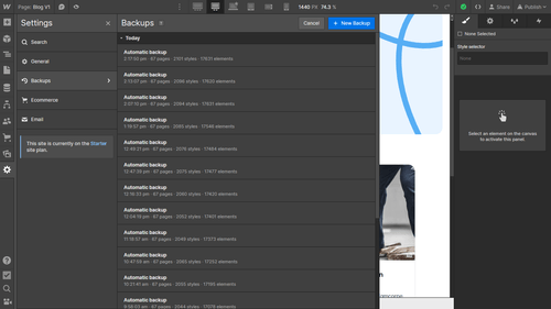 Backup - Handyman X Webflow Template