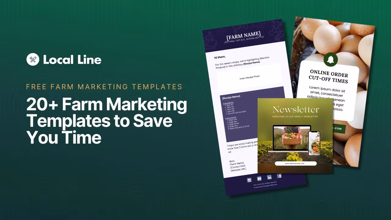 20+ Free Marketing Templates for Farms & Agriculture Businesses