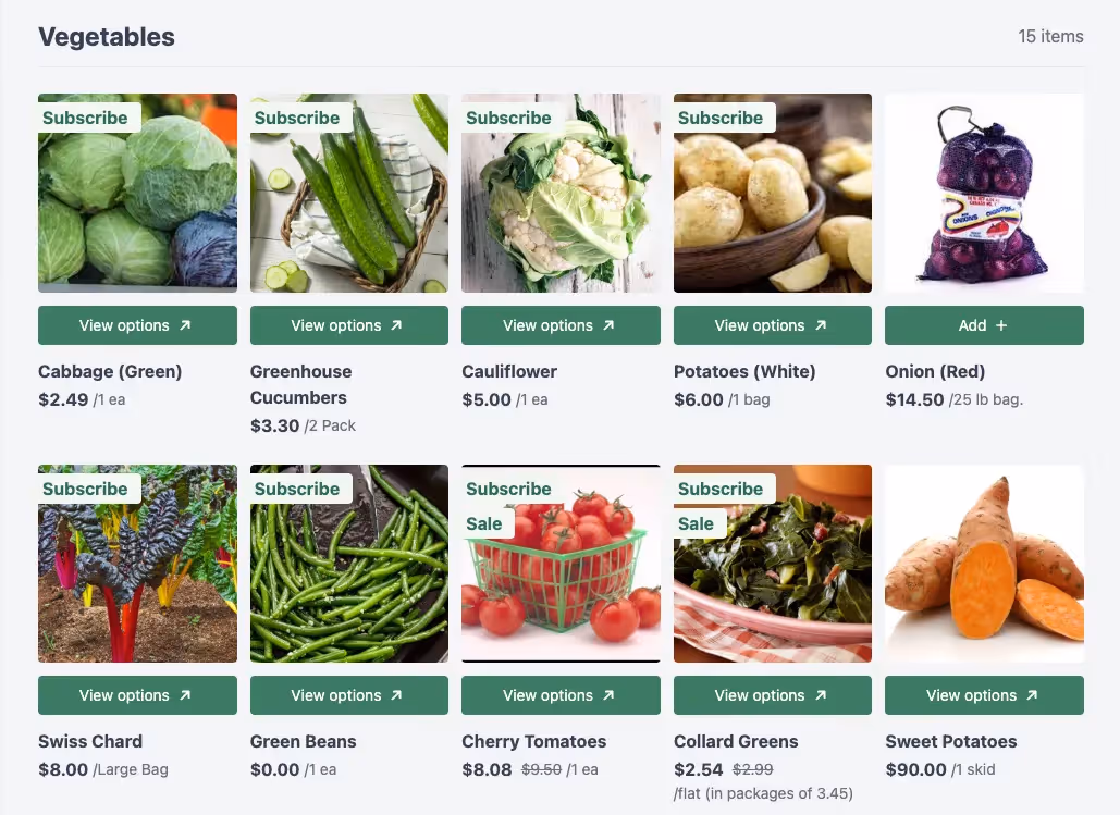 Local Line product subscriptions