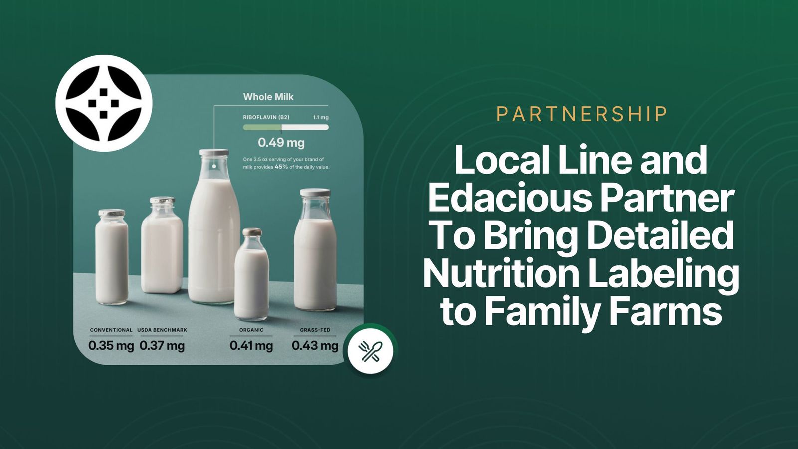 Making (North)America Healthy Again: Local Line and Edacious Partner To ...