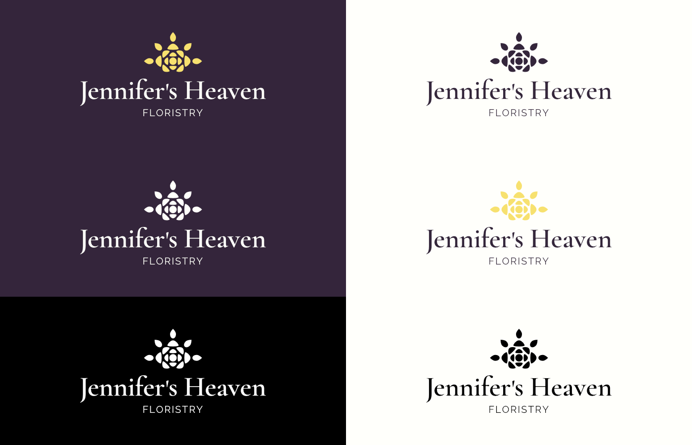 The logo in color, with both a dark variation and light variation.