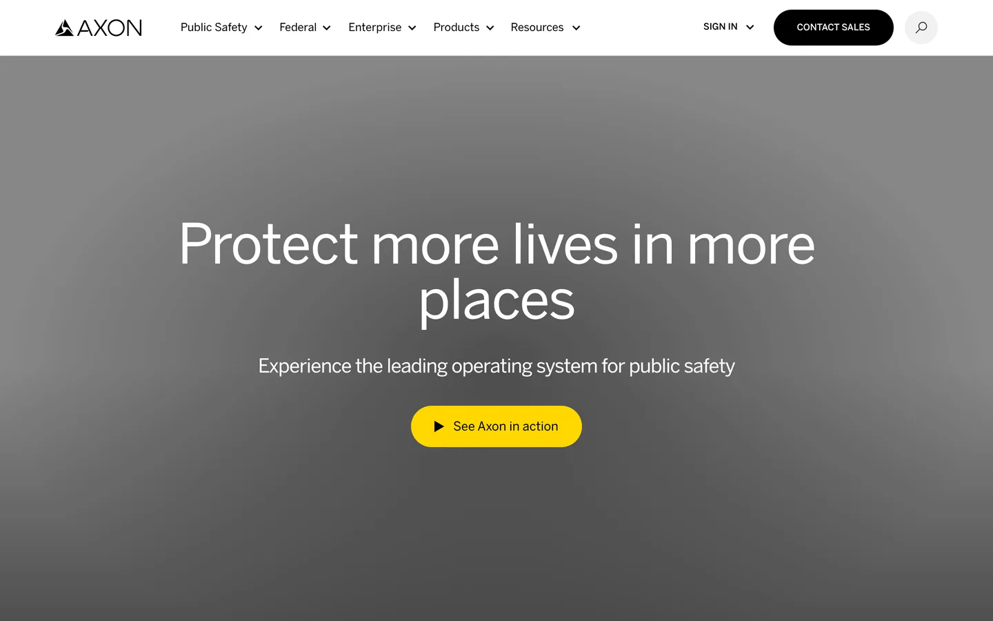 Axon homepage - Axon Standards professional standards and use of force review