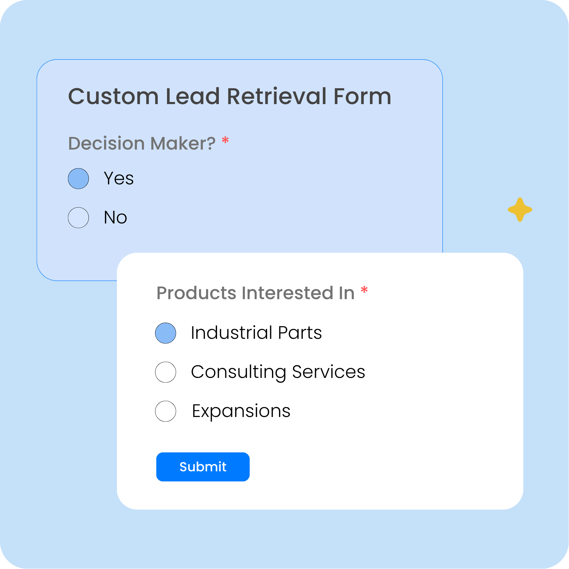 The upload video feature on PheedLoop Go, our mobile event app