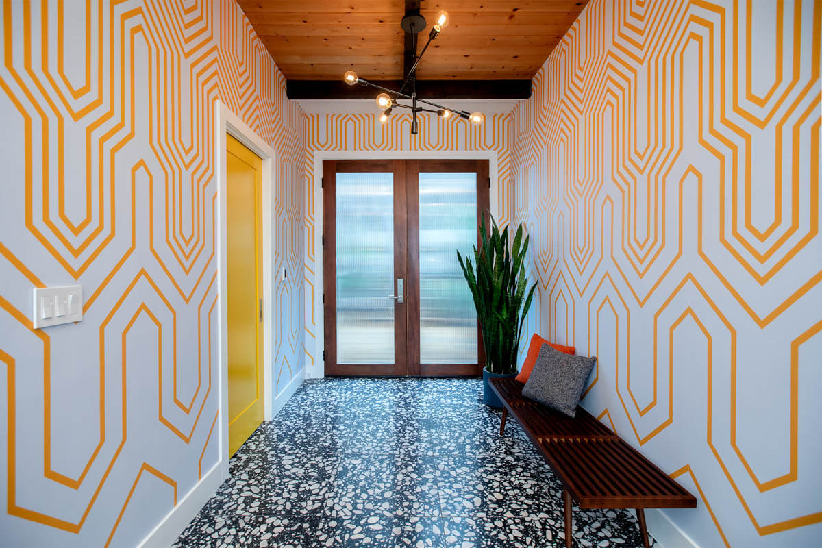 Bold Color Home Design