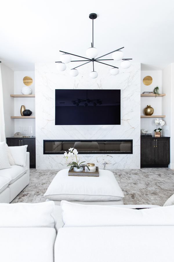 Modern living room design in Las Vegas NV