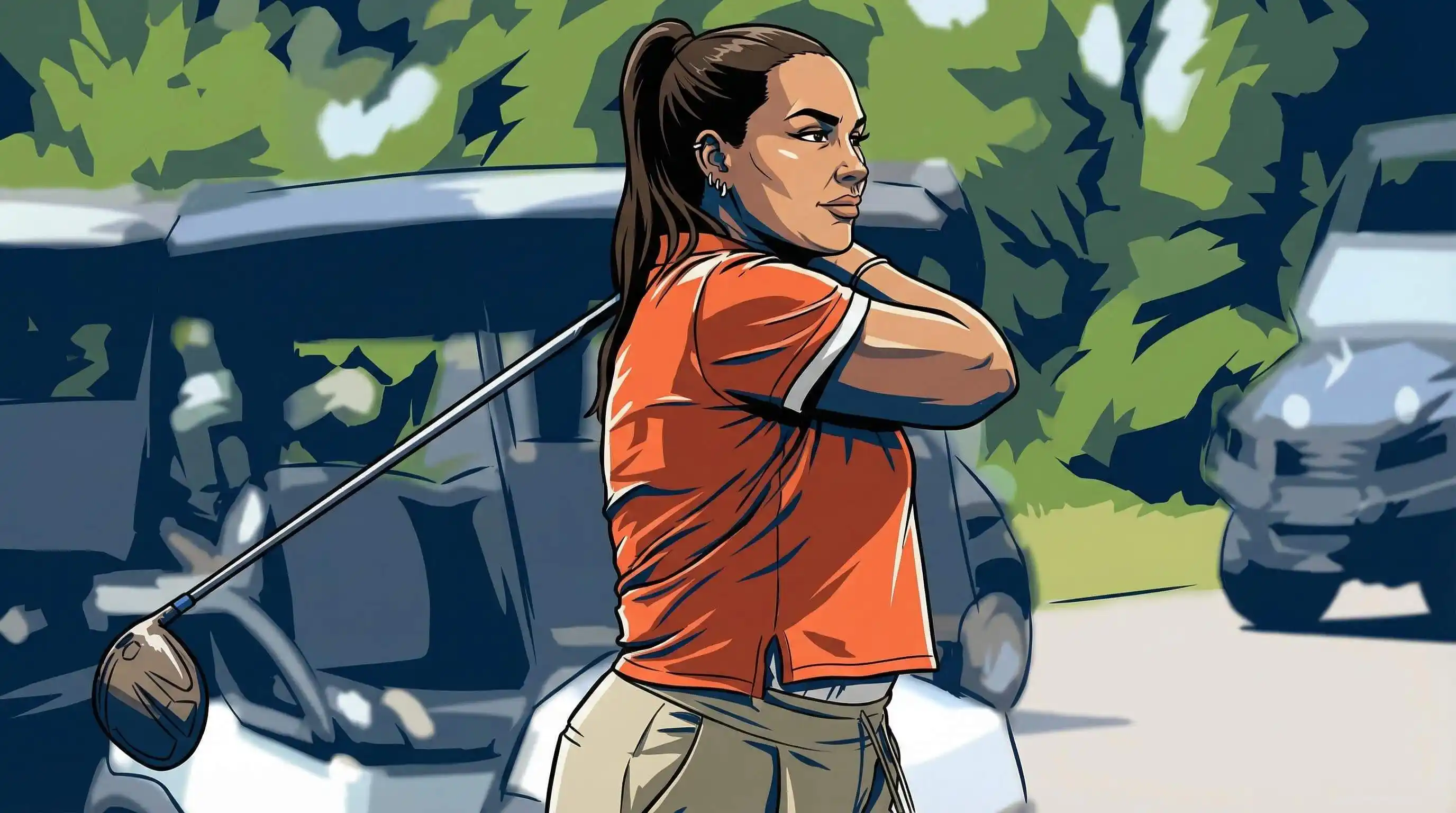 Real Talk With Angie Martinez on Saturday Foursome