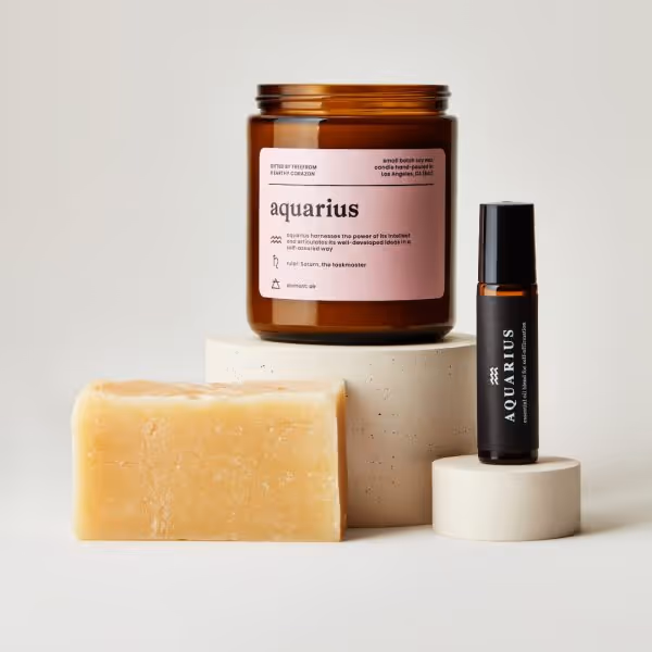 Image of Aquarius Zodiac Box from Gifted by FreeFrom