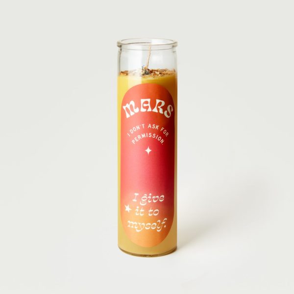 Image of Mars Planetary Candle from Gifted by FreeFrom