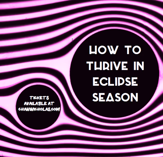 &nbsp; Eclipses come in pairs. They signal times of endings and beginnings. Openings and closings. Power shifts and lasting change. On September 1st there will be a solar eclipse in Virgo and on September 16th there will be a lunar eclipse in Pisces. Eclipse season is a time when we can expect rapid growth and ...