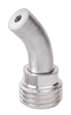 Boron Carbide 40° Banana Blast Nozzle with Aluminium Jacket #4