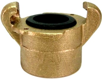 Brass Threaded Quick Coupling 1-1/2"