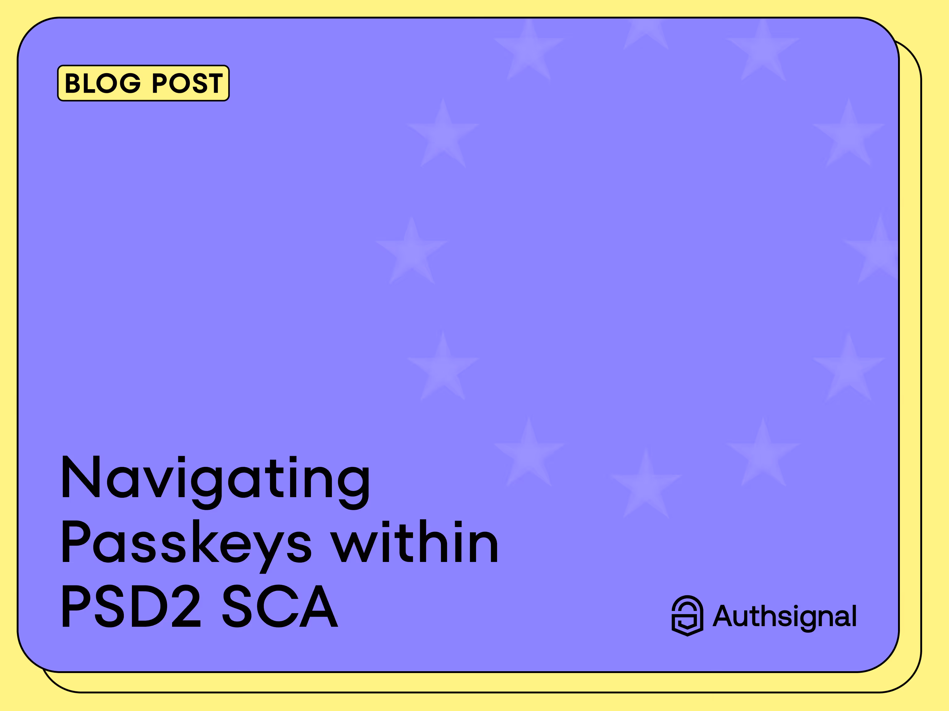 Navigating Passkeys within PSD2 SCA by Authsignal