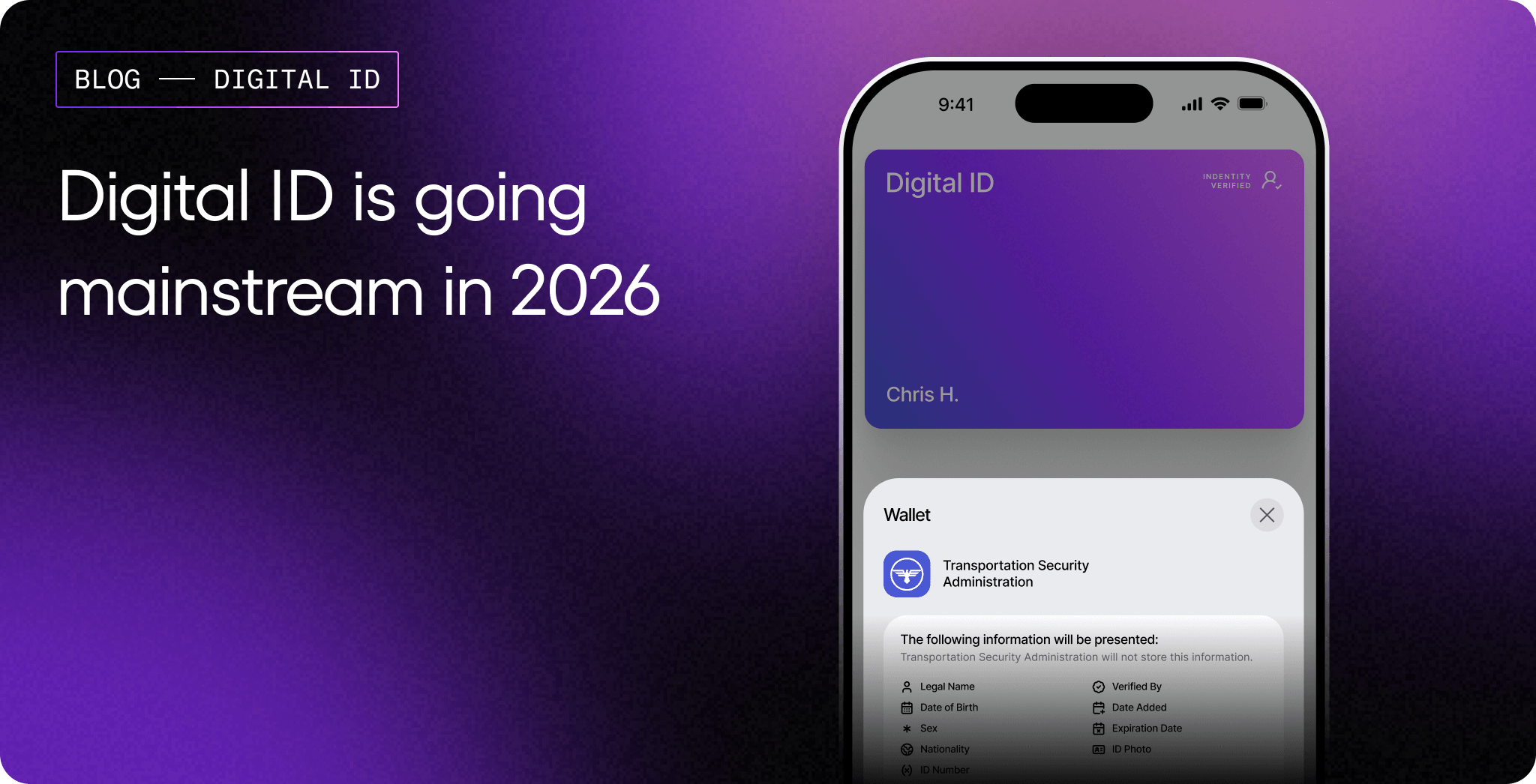 Digital ID is going mainstream in 2026