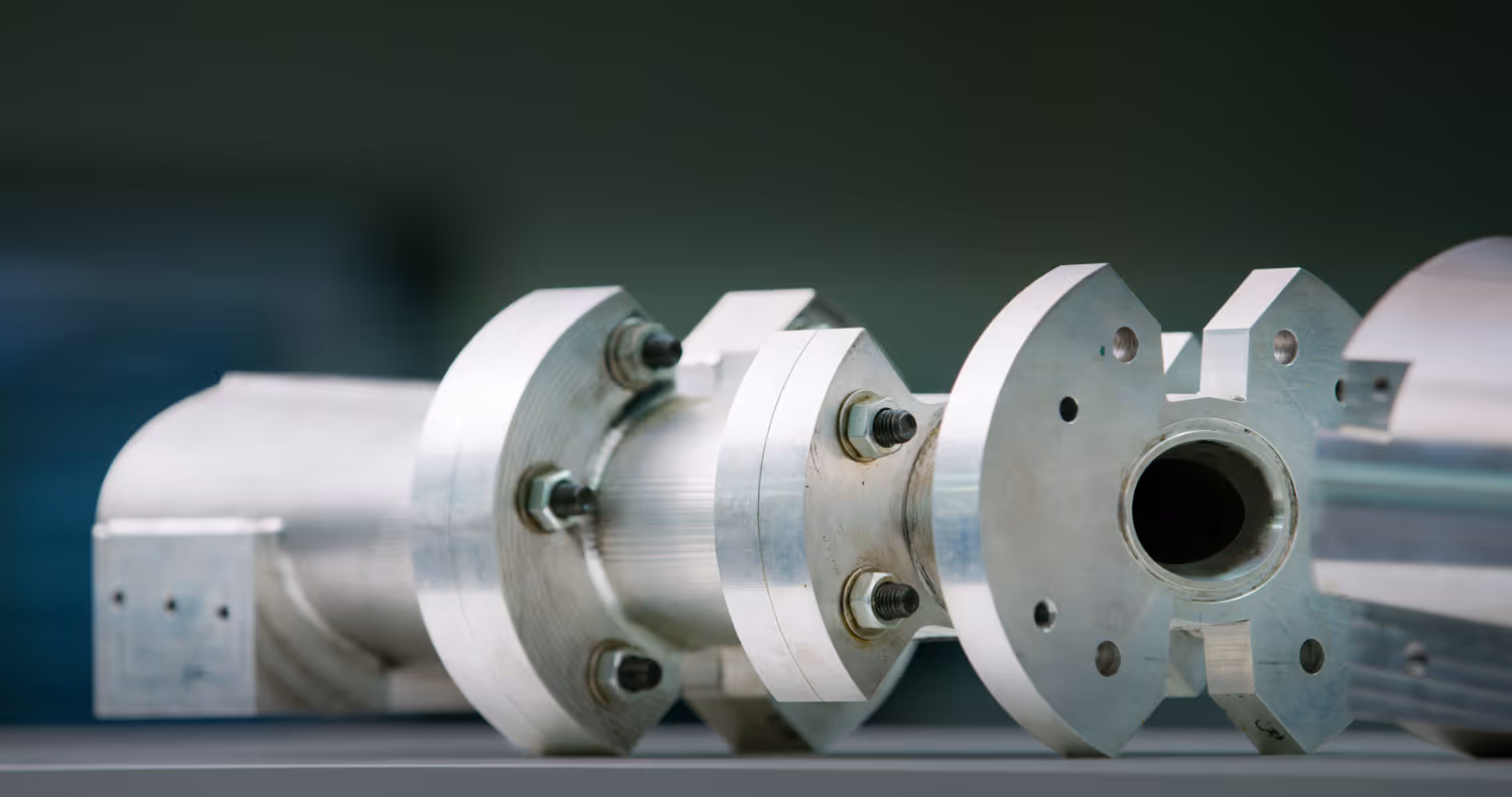 Technical parts close-up