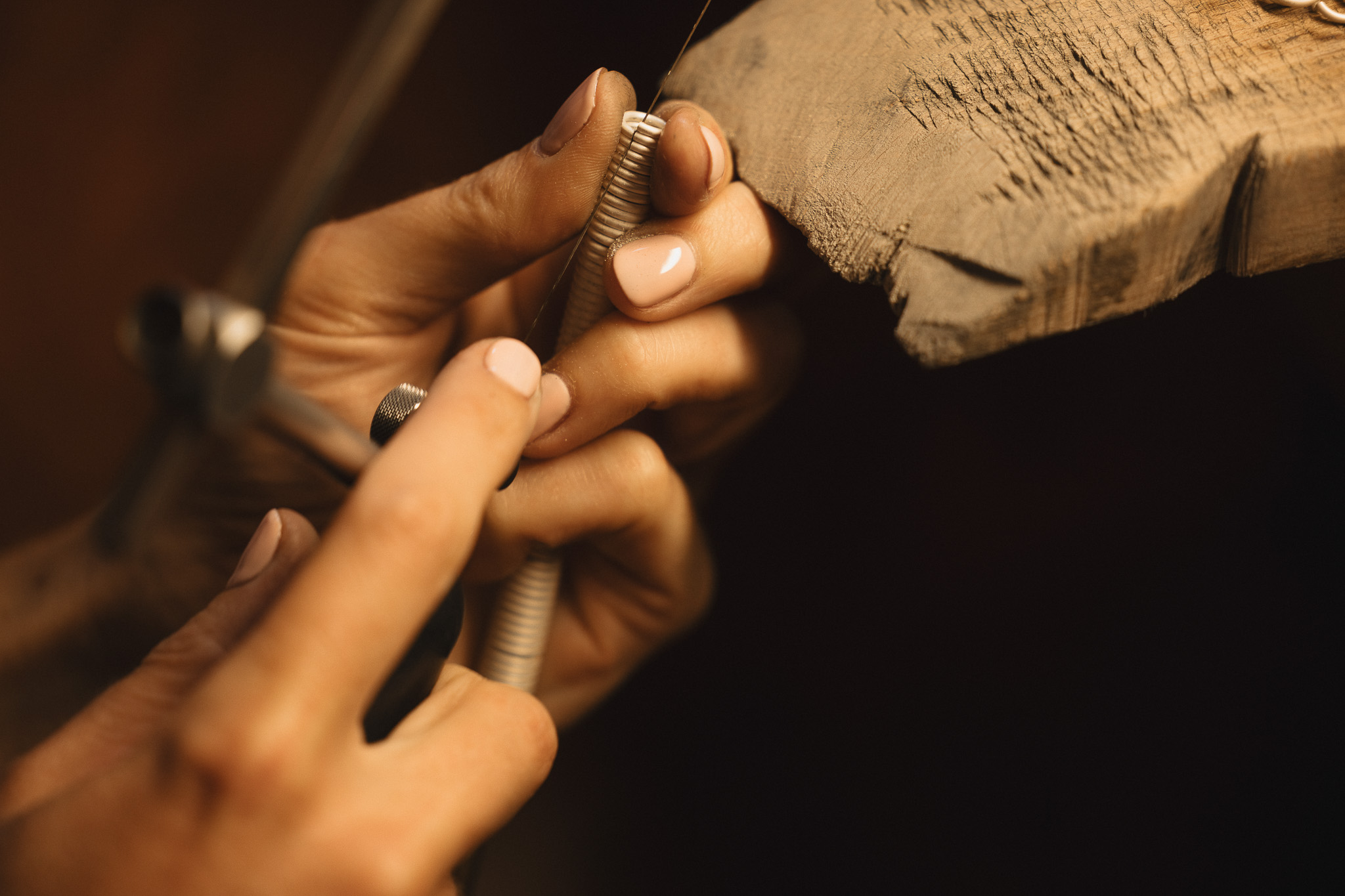 Runddrahtösen Anfertigung in Silber 925