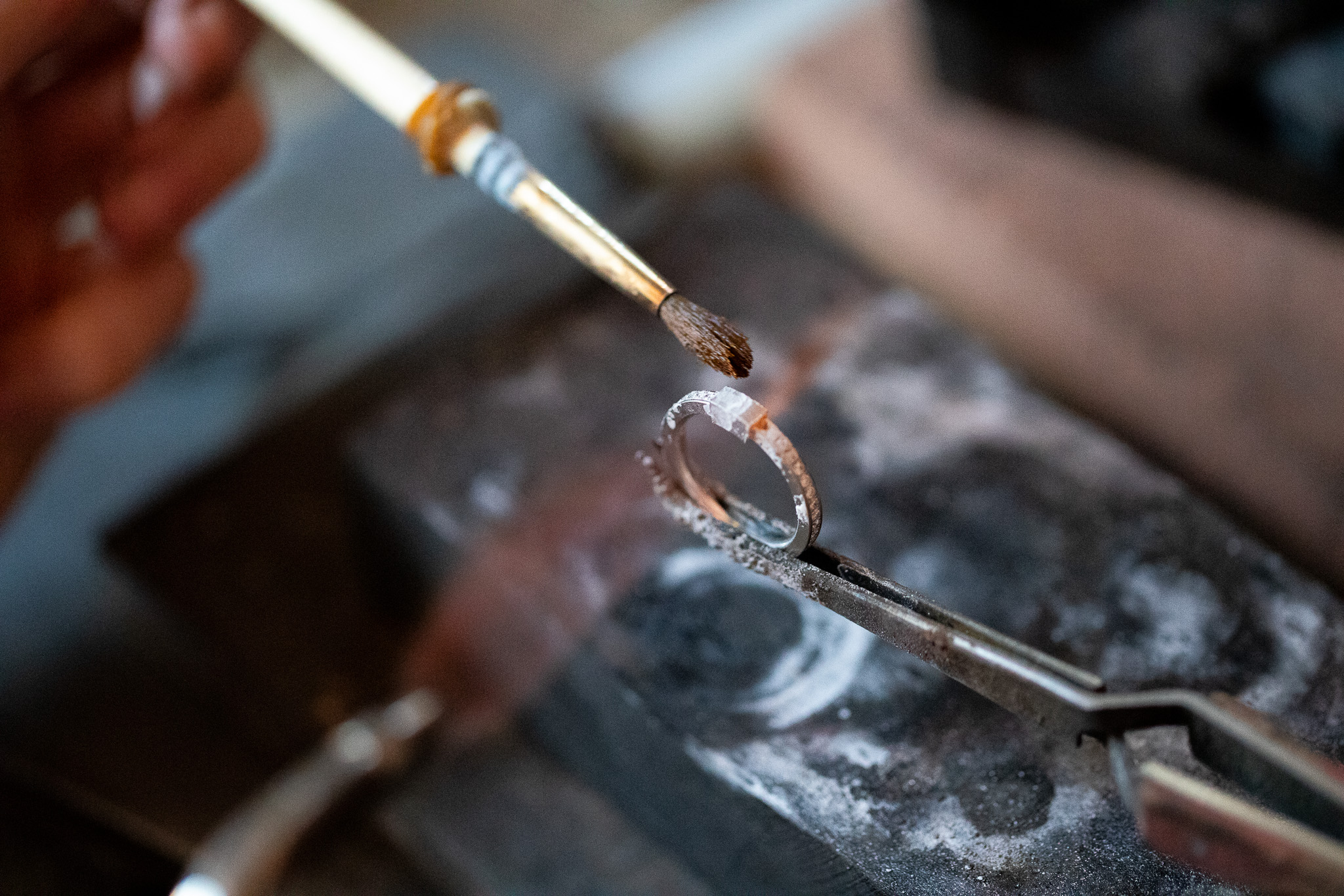 Alliance vergrössern in Weissgold 750