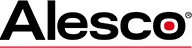 Alesco brand logo in black letters.