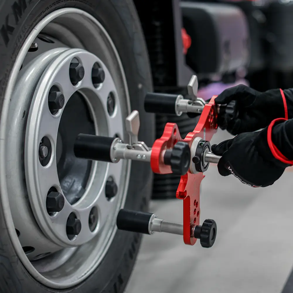 i-track magnetic wheel clamps