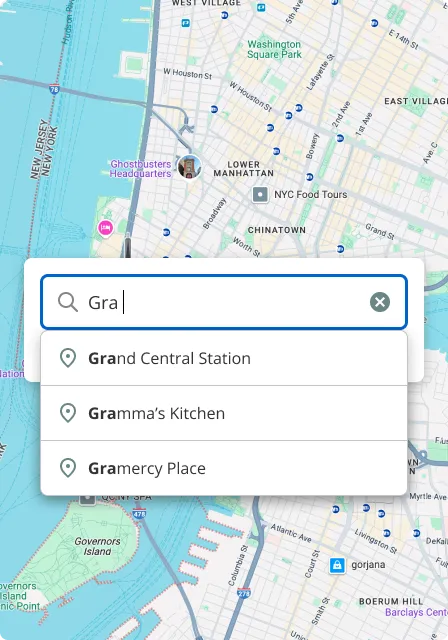 Address Optimization graphics