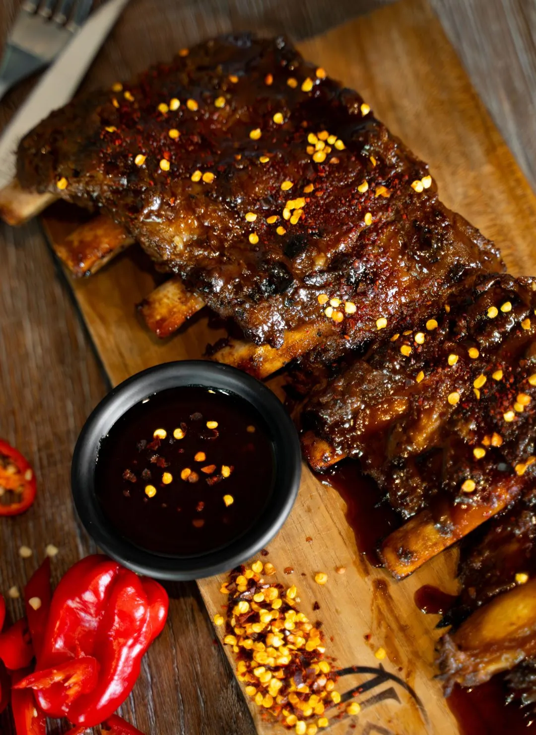 Ribs in barbeque marinade van Kingribs