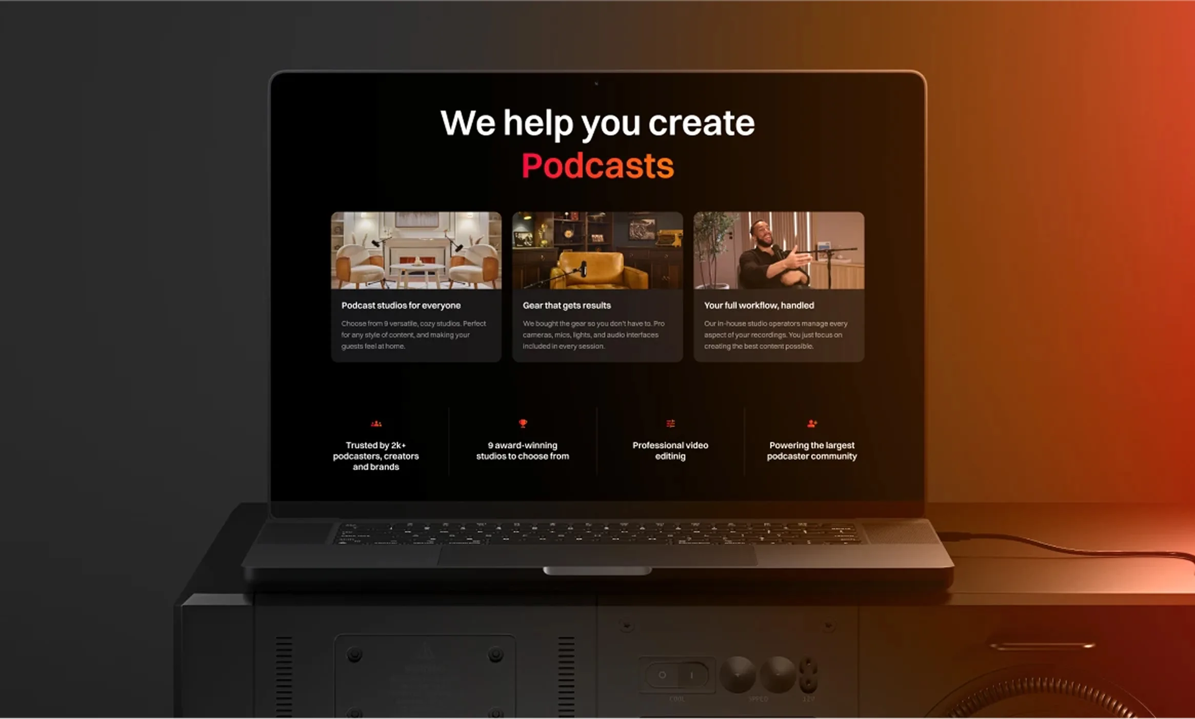 Poddster websites redesign