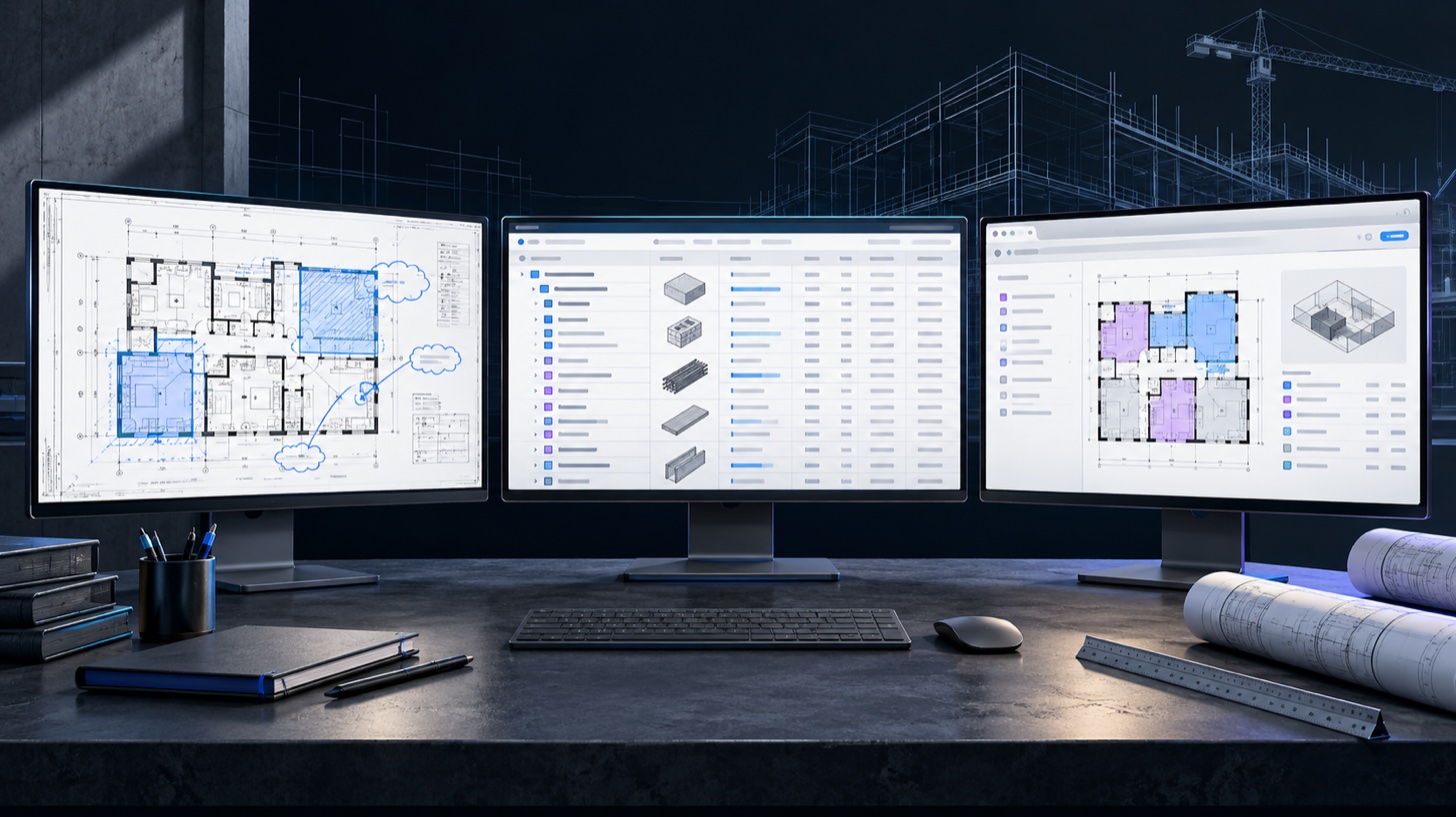 Bluebeam, PlanSwift oder browserbasiert? Ein ehrlicher Vergleich von Aufmaßsoftware