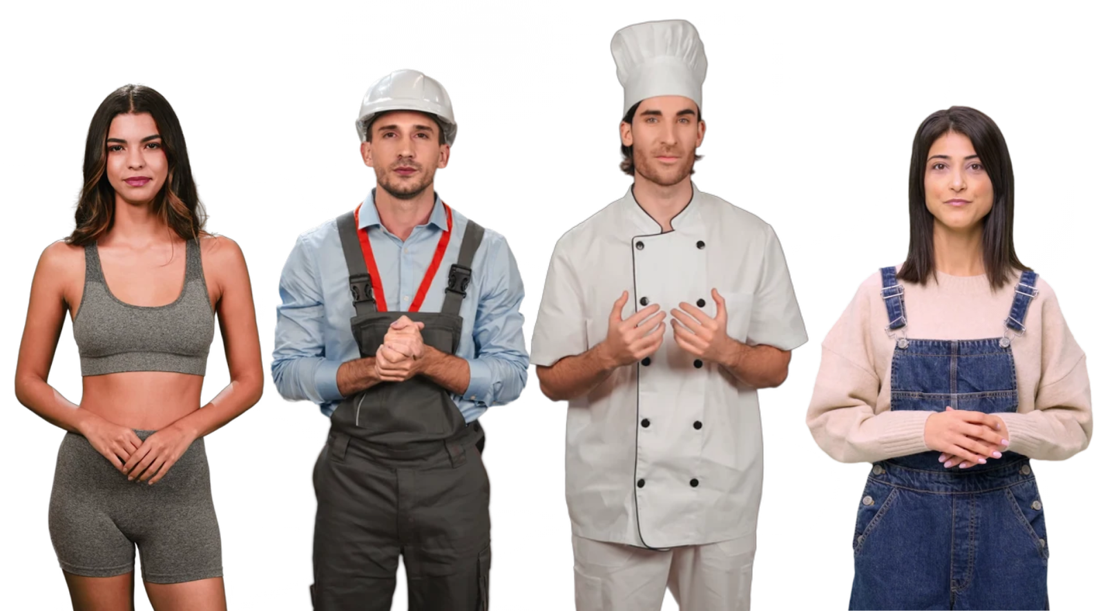 ai generated person educational presentation