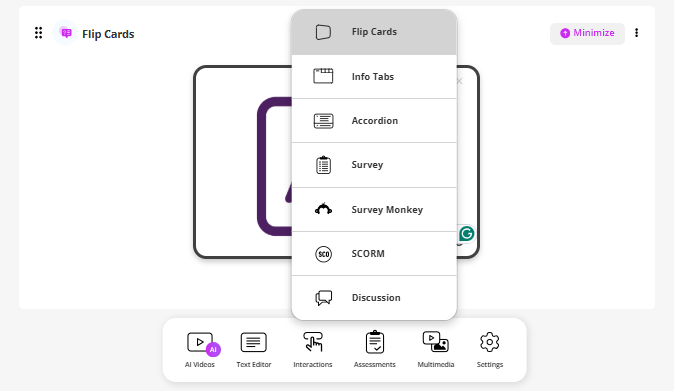 ai generated woman presenting 