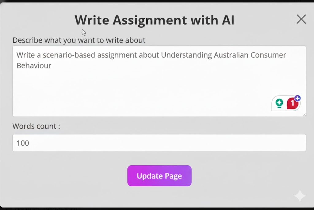 Coursebow AI Assignment Writer