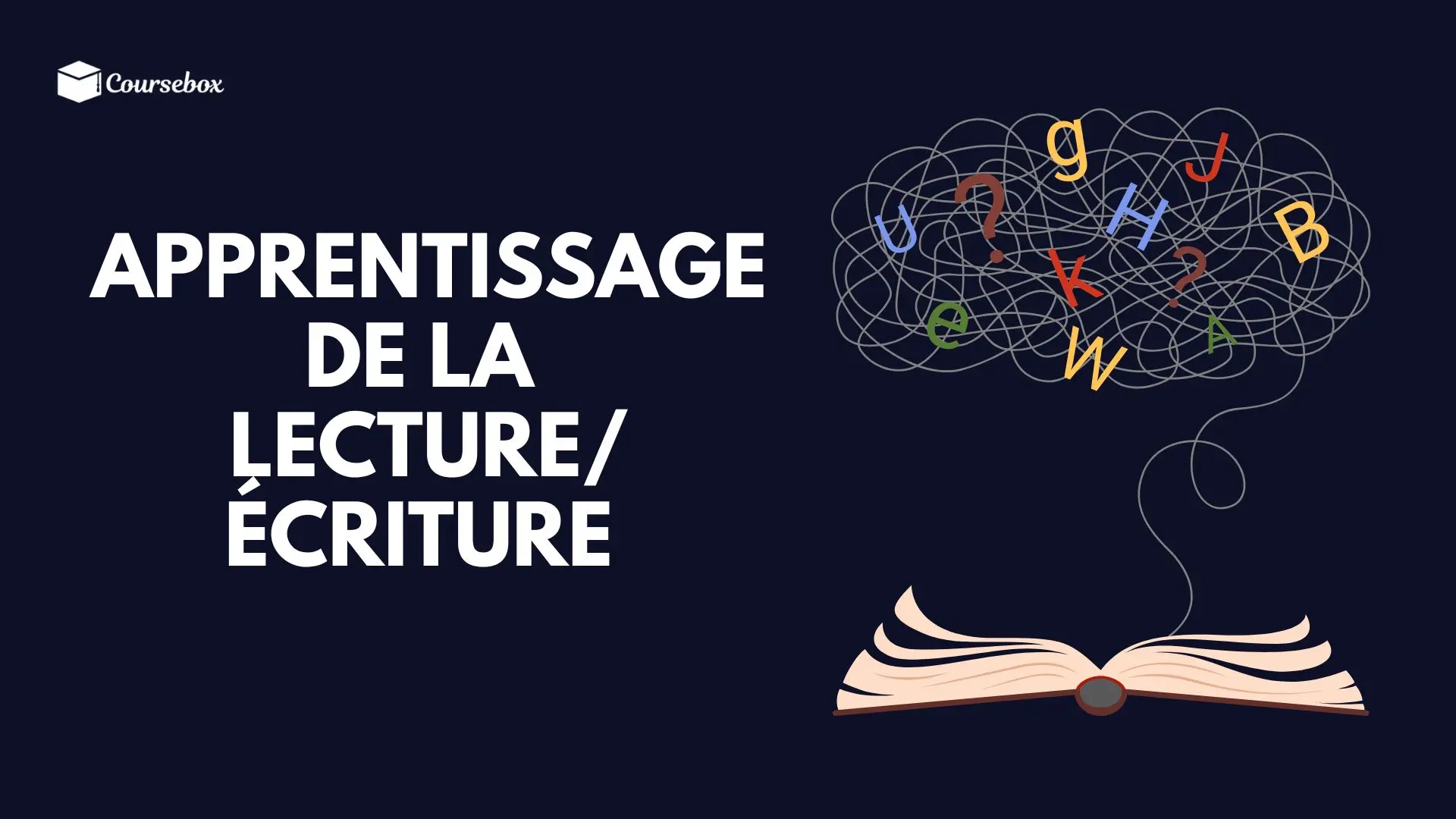 Apprentissage de la lecture/écriture 