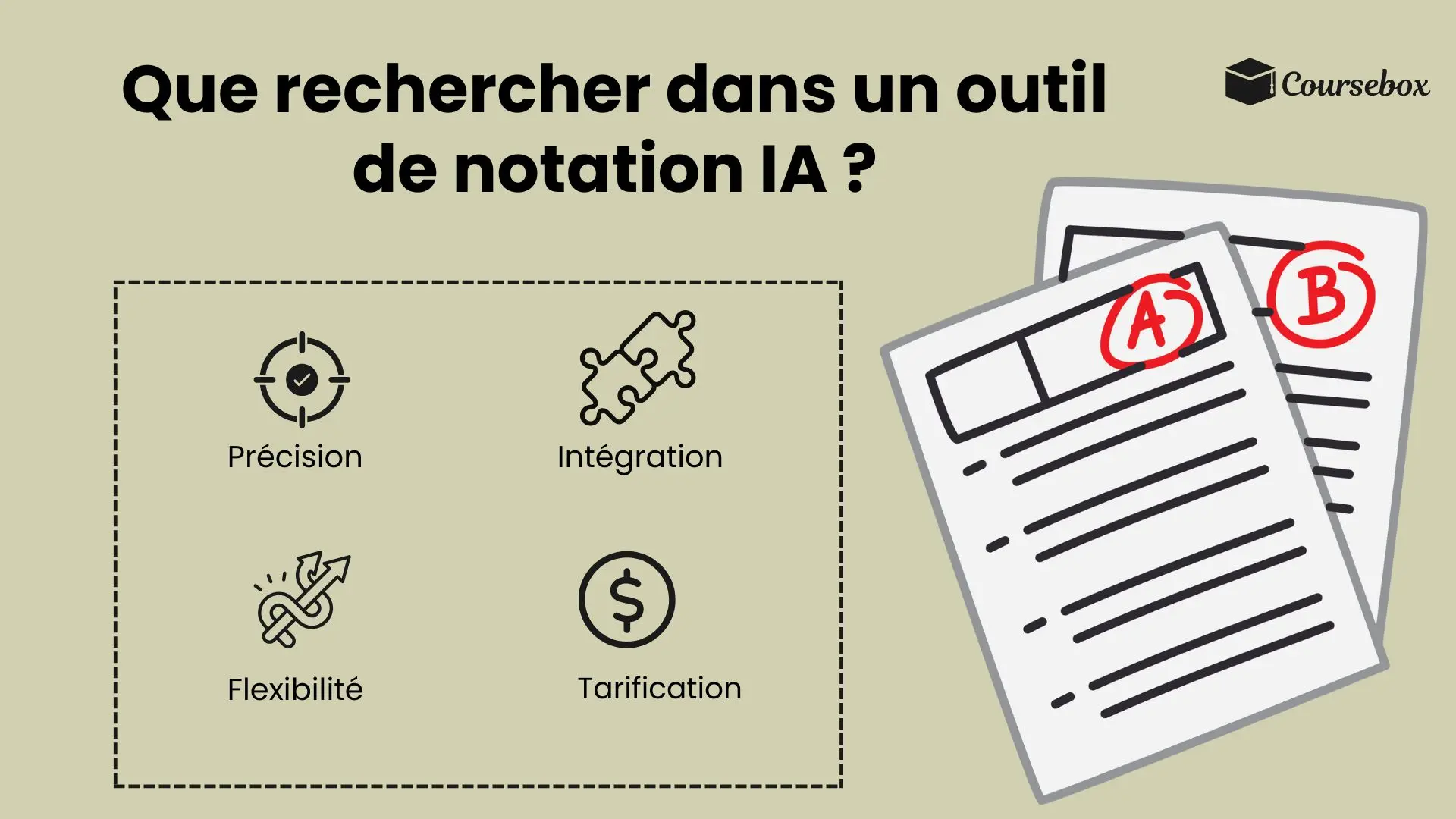 Que rechercher dans un outil de notation IA ?