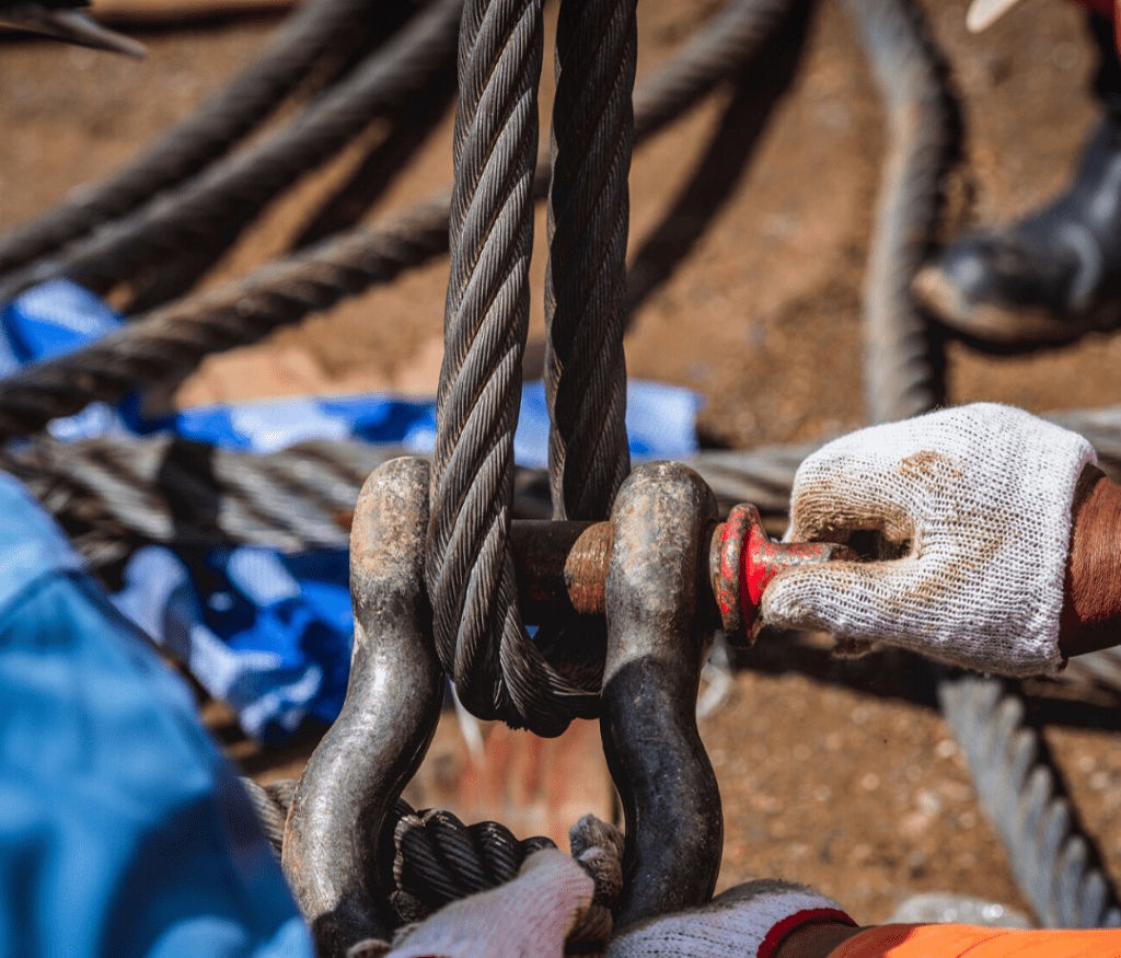 Checking equipment for rigging