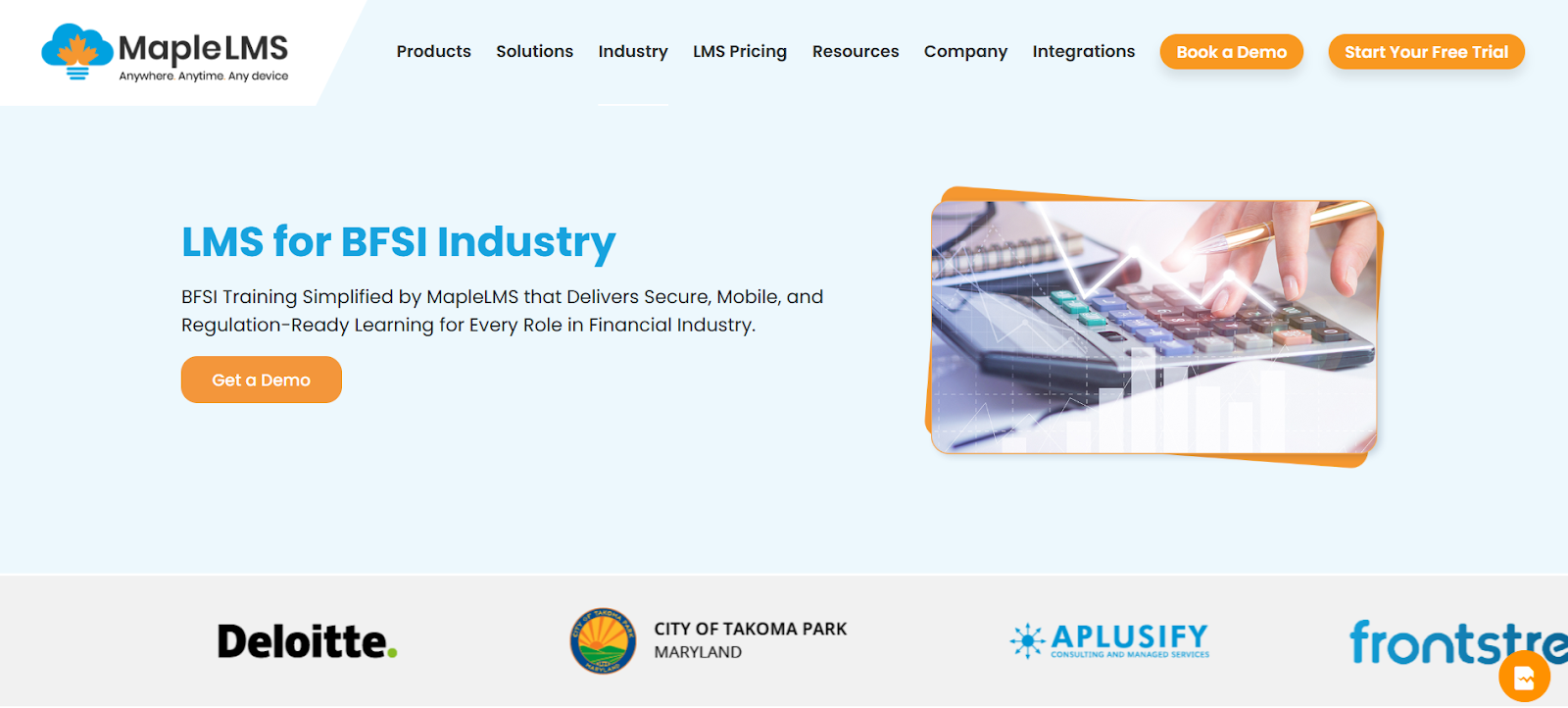 LMS for BFSI industry