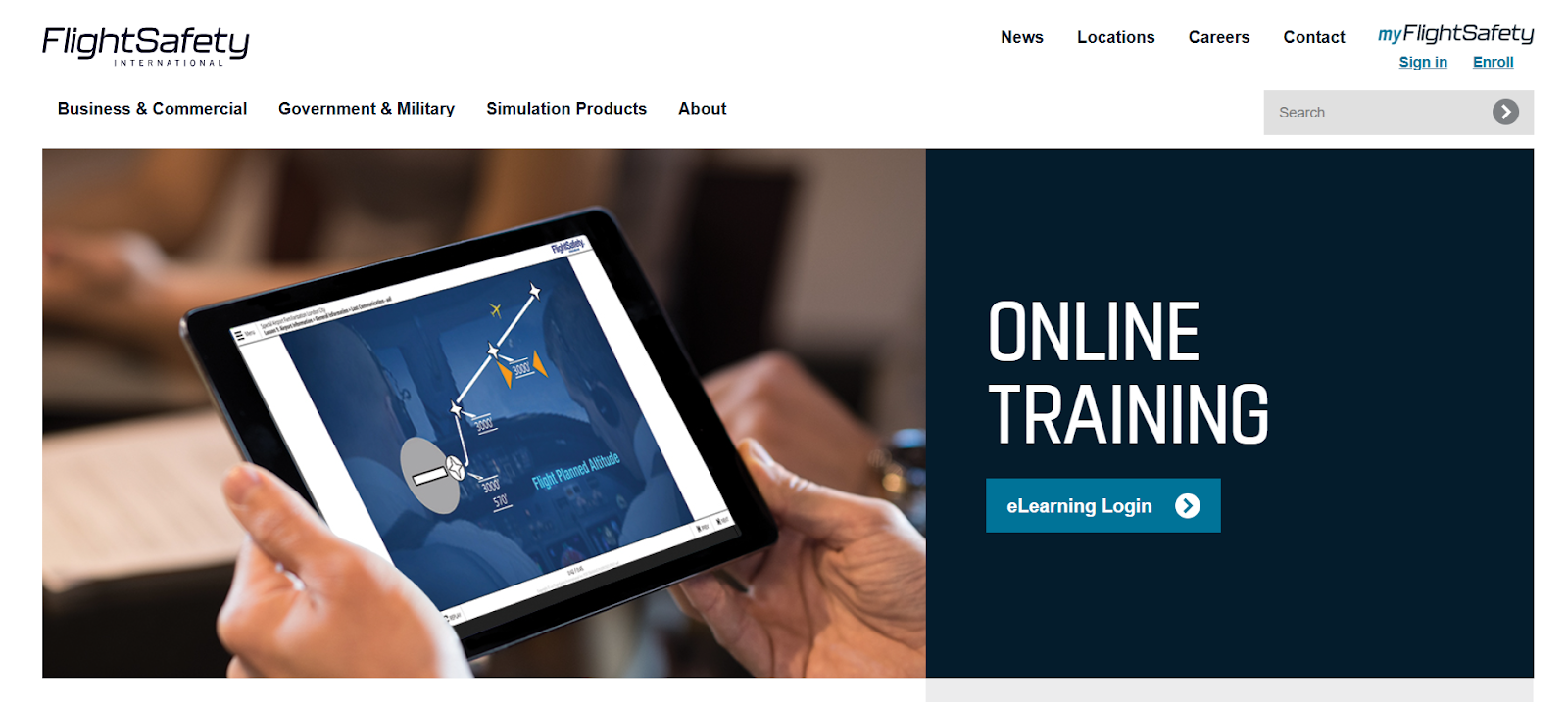 FlightSafety International best for Simulator-Based Pilot Training