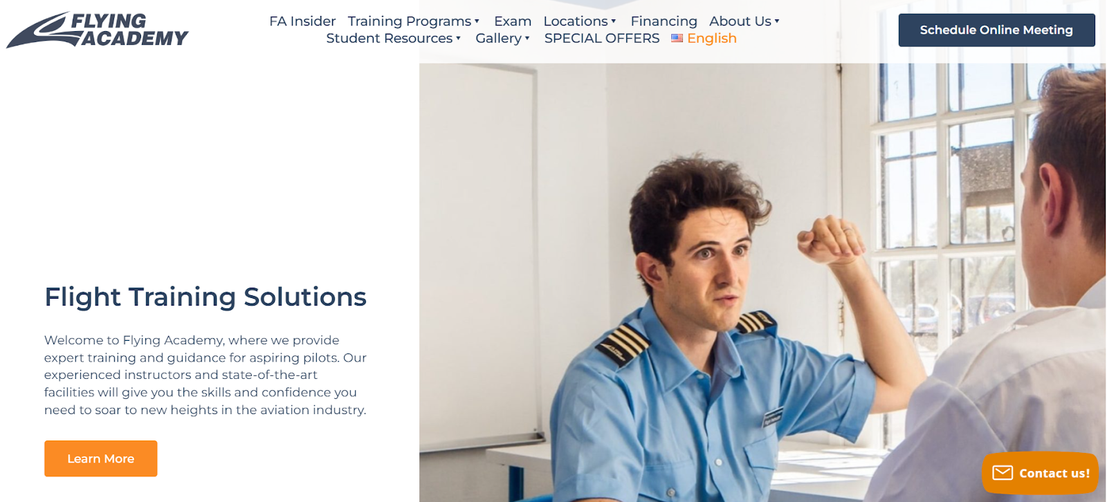 Flight training solutions