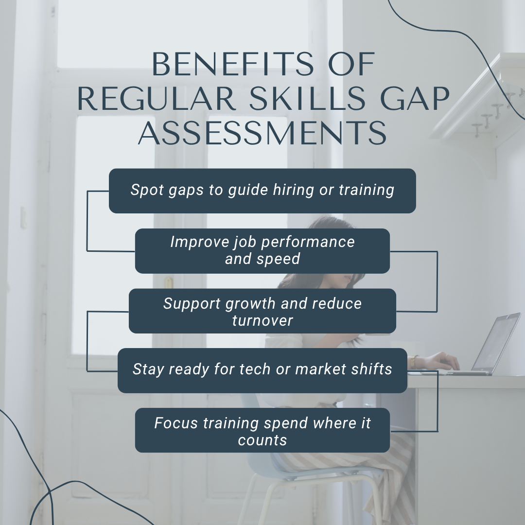 Benefits of regular skills gap assessments