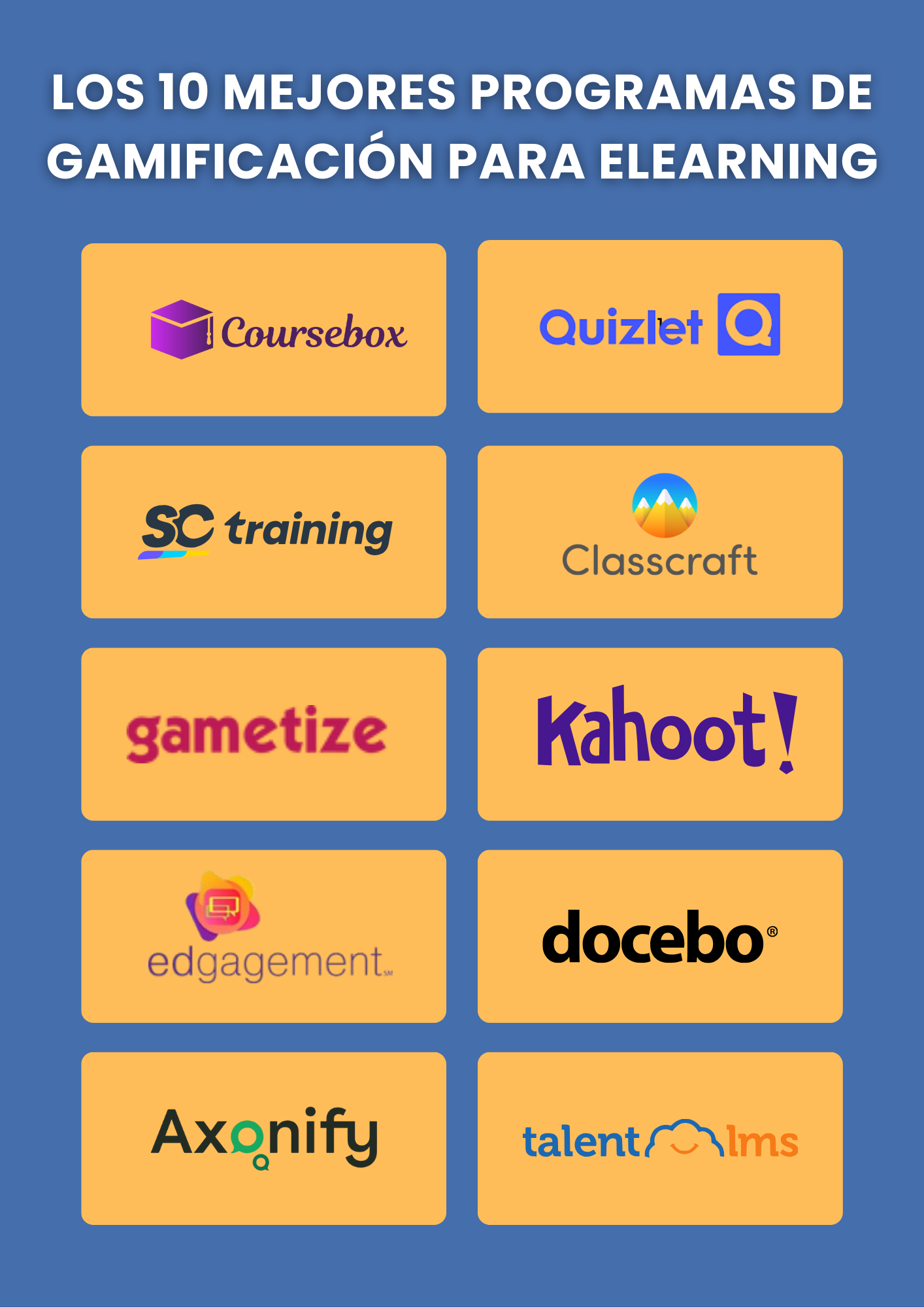 Los 10 mejores PROGRAMAS de gamificación para eLearning