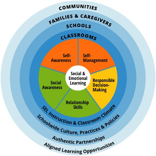 What are the 5 social-emotional skills