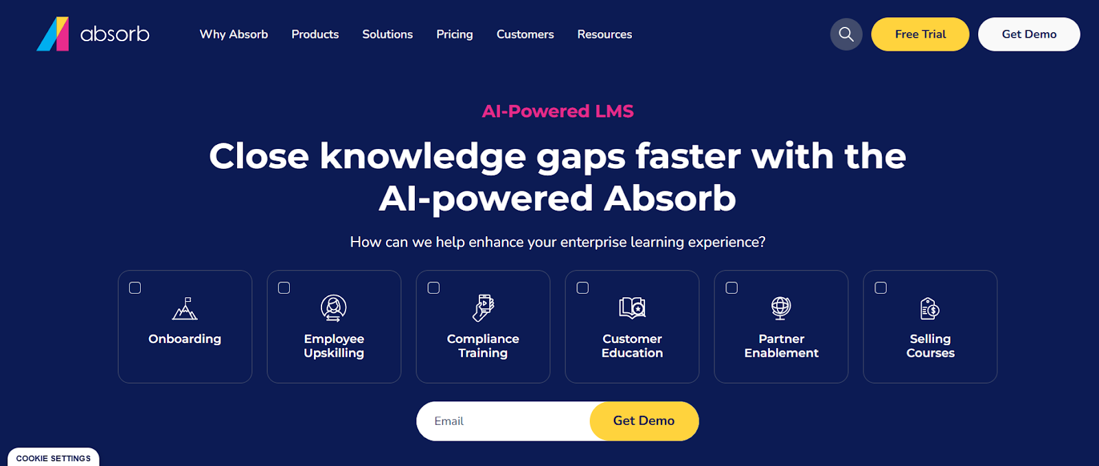 Absorb LMS Best for Scalable Employee Development