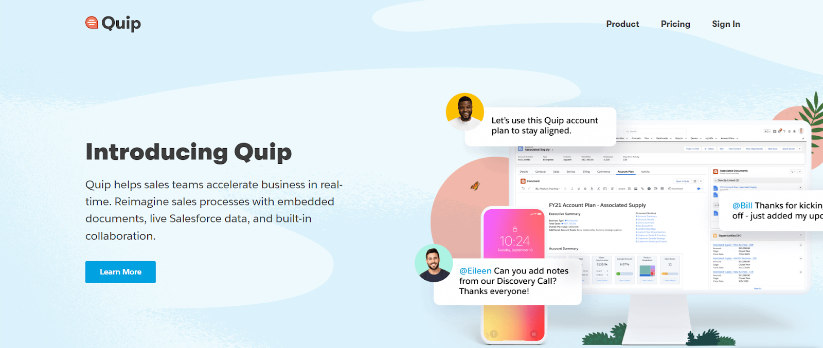Quip Best for Collaborative Sales Training