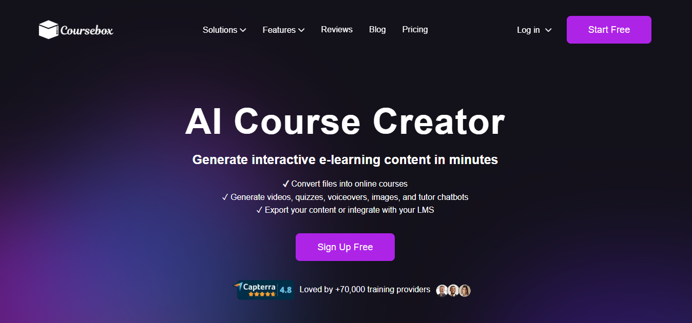 AI course creator