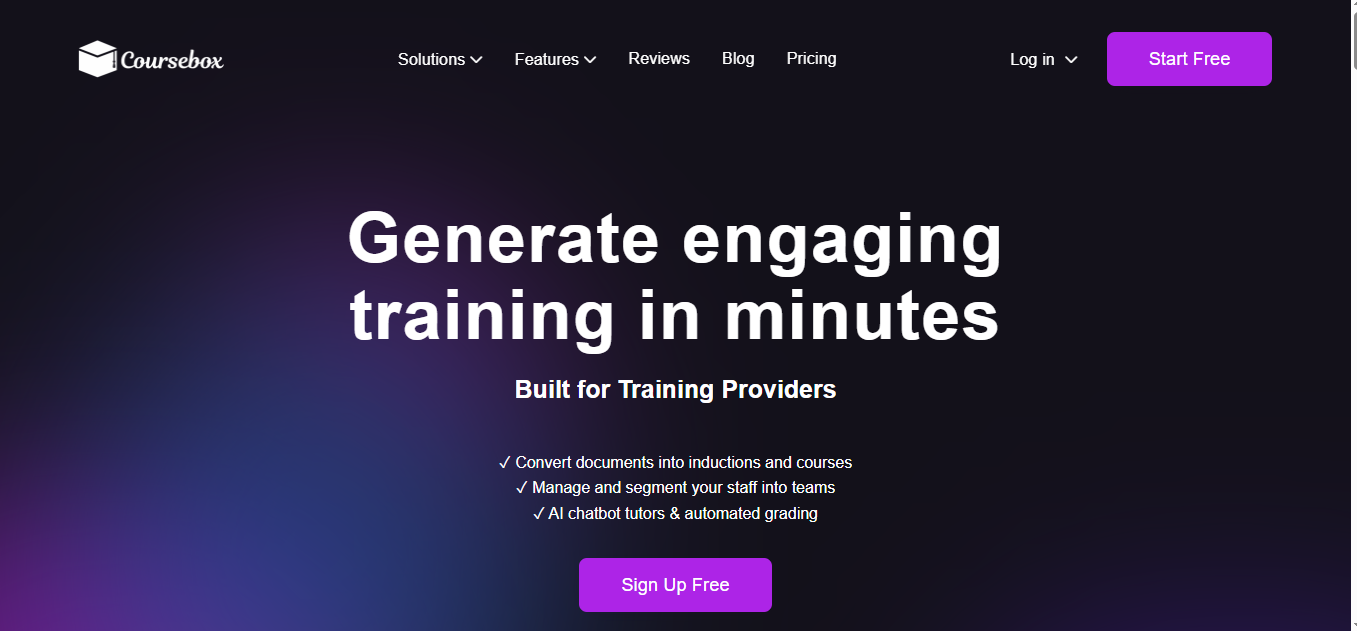 Coursebox AI Leads the Way in Workforce Training
