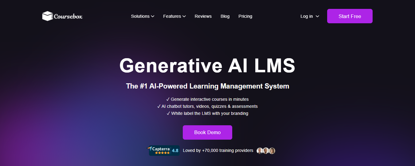 Coursebox is worth exploring. Its AI-powered course builder, mobile-ready delivery, and white-label options make it a strong choice for educators and training providers ready to scale.