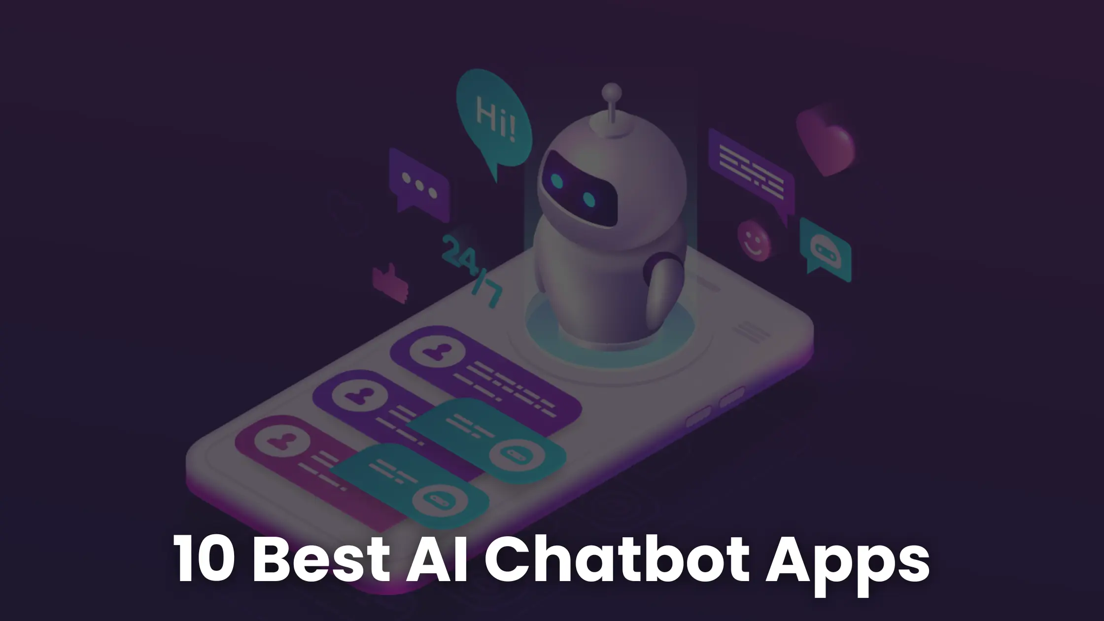 10 melhores aplicativos de chatbot de IA