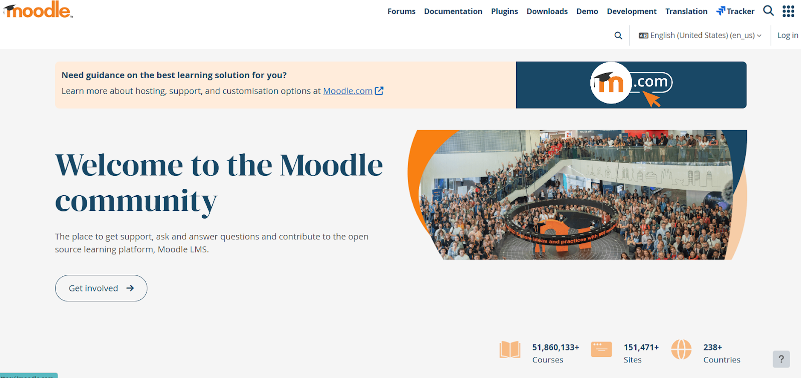 Welcome to the moodle community