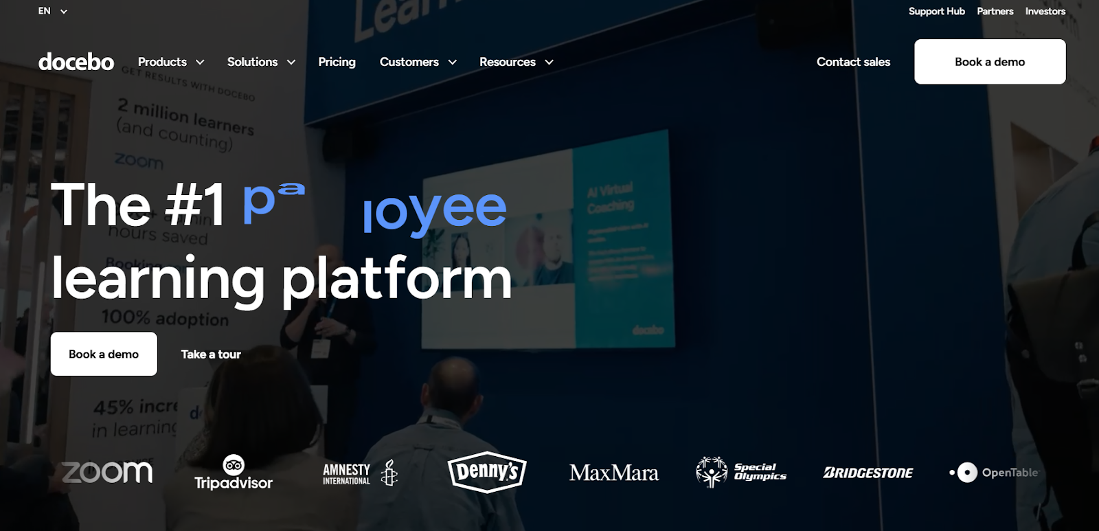 Docebo is designed to cater to a smaller or medium-sized organization