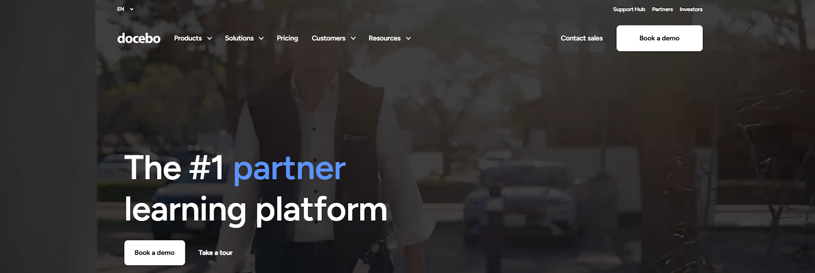 Docebo is another well-known platform designed to create training programs online