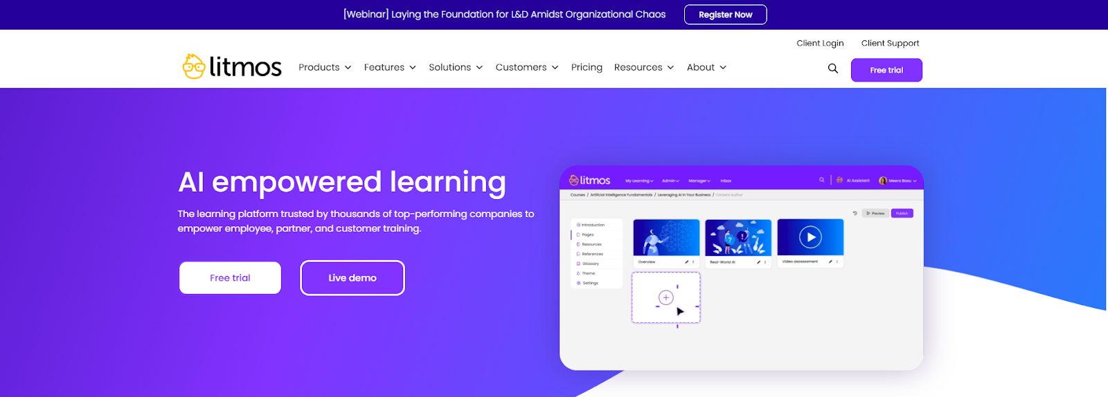 Litmos is an AI-powered learning platform trusted by many construction companies