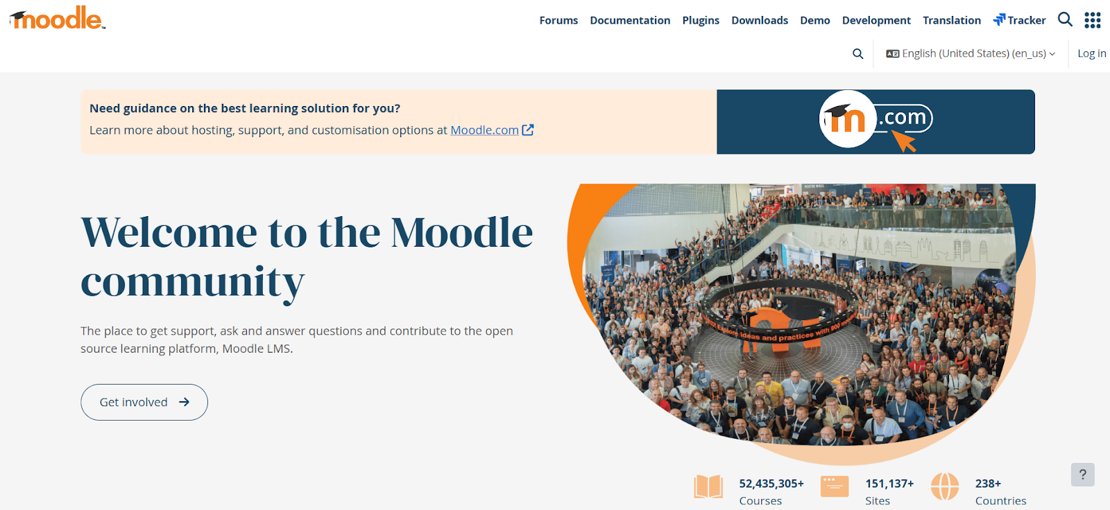Welcome to the moodle community