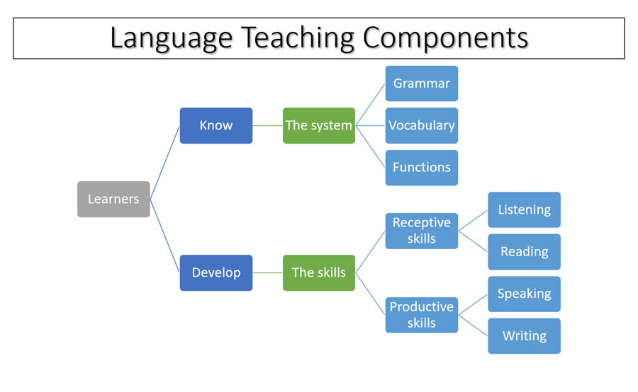 Language teaching component